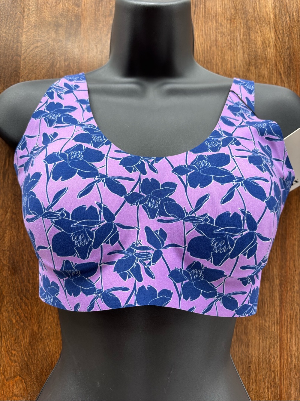 KNIX Pull Over Bra Size Medium Shade Violet Magnolia - NWT